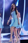 Maryia Vasilevich. Final — Miss Belarus 2018. Dresses (looks: sky blue dress)