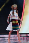 Kaciaryna Gudkowa. Finał "Miss Białorusi 2018": prezentacja w lnianych kostiumach