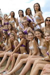 Удзельніцы конкурсу "Міс Украіна 2018" змагаліся ў купальніках на пляжы