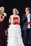 Anastasia Ivleva, Ksenia Sobchak, Max Galkin. Ceremonia de premiación — Premio Muz-TV 2018. Transformación