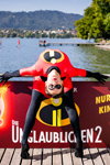 Нина Бурри. 41-летняя конторсионистка Нина Бурри сыграла Эластику из мультфильма "Суперсемейка 2"