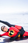 Ніна Буры. 41-гадовая канторсіяністка Ніна Буры зыграла Эластыку з мультфільма "Суперсямейка 2"