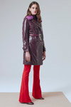 Lookbook Blumarine FW18/19 (ubrania i obraz: spodnie czerwone rozkloszowane)