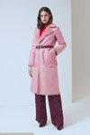 Blumarine FW18/19 lookbook (looks: pink sheepskin coat)