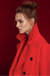 Лукбук Dorothy Perkins AW17 (наряди й образи: червоне пальто)