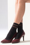 Лукбук Filifolli FW18/19 (наряды и образы: чёрные носки, бордовые лодочки)