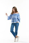 Лукбук Giovane SS18 (наряды и образы: синие джинсы)