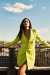 ISAWITFIRST FW18/19 campaign (looks: lime coat)