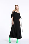 Miss Sixty SS18 lookbook (looks: black dress with straps)