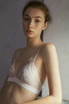 Oysho SS18 lingerie lookbook (looks: white bra)
