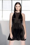 ROSAE D'ONIKA SS 2019 campaign (looks: black mini dress)