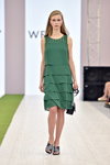 Gerry Weber. Cracow Fashion Square 2019 show. Part 1 (looks: green dress)
