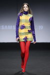 MadridManso show — MBFW Madrid FW19/20 (looks: red tights)