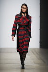 POLUNINA show — MBFW Russia SS2020 (looks: , black with houndstooth print tights)