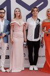 Aleksandr Revva, Ksenia Sobchak, Max Galkin, Lera Kudryavtseva. Opening ceremony — Muz-TV Music Awards 2019