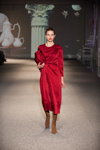 LAKE studio show — Ukrainian Fashion Week FW19/20 (looks: red dress)