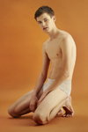 Acne Studios Underwear lookbook (looks: white underpants)