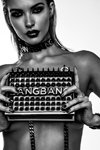 Erin Michelle Cummins. Maison BangBang campaign (looks: black bag)