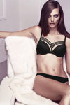 Marlies Dekkers Signature lingerie campaign (looks: black bra, black briefs)