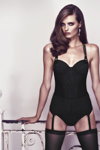Marlies Dekkers Signature lingerie campaign (looks: black stockings)