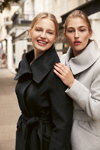 Кампанія Orsay FW 19/20 (наряди й образи: чорне пальто, сіре пальто)