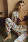 Elisa Nalin. Princesse tam.tam x Elisa Nalin lingerie campaign (looks: beetroot bra)