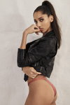 Yasmin Wijnaldum. Brazilian Panty. Lookbook bielizny Victoria's Secret