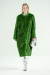 STAND STUDIO show — Copenhagen Fashion Week AW 20/21 (looks: green fur coat)