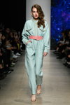 Product of imitation show — MBFW Russia SS2020 (looks: turquoise jumpsuit)