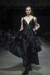 NÓLÓ show — Riga Fashion Week SS2021 (looks: blackevening dress)