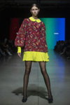 Modenschau von Noname Atelier — Riga Fashion Week SS2021 (Looks: schwarze Strumpfhose)