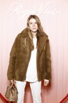 Monica Ainley. Sensorama. Roger Vivier presentation — Paris Fashion Week (Women) FW20/21 (looks: brown fur coat)