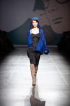 Modenschau von BENDUS — Ukrainian Fashion Week FW20/21 (Looks: schwarzes Kleid)