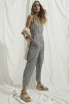 Matalan SS 2020 lookbook (looks: black and white Vichy check jumpsuit)