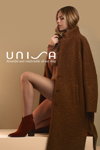 Кампания Unisa FW 20/21 (наряды и образы: коричневое пальто)