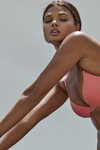 Daniela Braga. LOVE by Victoria. Victoria's Secret lingerie lookbook (looks: pink bra)