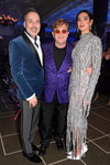 David Furnish, Elton John, Dua Lipa. 29th annual Elton John AIDS Foundation Academy Awards