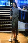 Дуа Липа. 29-ая ежегодная Elton John AIDS Foundation Academy Awards (наряды и образы: серебряное вечернее платье)