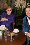 Элтан Джон і Дэвід Ферніш. 29-ая штогадовая Elton John AIDS Foundation Academy Awards