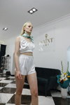 Прэзентацыя Saint Key — Riga Fashion Week SS2022 (нарады і вобразы: блонд (колер валасоў))