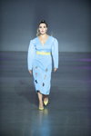 Darja Donezz show — Ukrainian Fashion Week noseason sept 2021 (looks: sky blue dress)