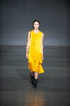 LEM show — Ukrainian Fashion Week noseason sept 2021 (looks: yellow midi dress)
