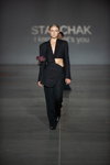 STARCHAK show — Ukrainian Fashion Week noseason sept 2021 (looks: black pantsuit)