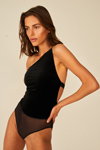 Undress Code SS 2021 lingerie lookbook (looks: black bodysuit)