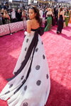 Diane Guerrero. Opening ceremony — 94th Oscars. Part 1 (looks: whiteevening dress)