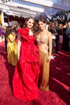 Amy Forsyth and Emilia Jones. Opening ceremony — 94th Oscars. Part 1