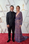 Josh Brolin, Kathryn Boyd Brolin. Opening ceremony — 94th Oscars. Part 2