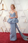 Николь Кидман. Церемония открытия — Оскар 2022. Часть 2 (наряды и образы: голубое вечернее платье)