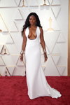 Venus Williams. Церемония открытия — Оскар 2022. Часть 2 (наряды и образы: белое вечернее платье)
