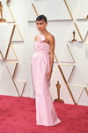 Zoë Kravitz. Opening ceremony — 94th Oscars. Part 2 (looks: pinkevening dress)